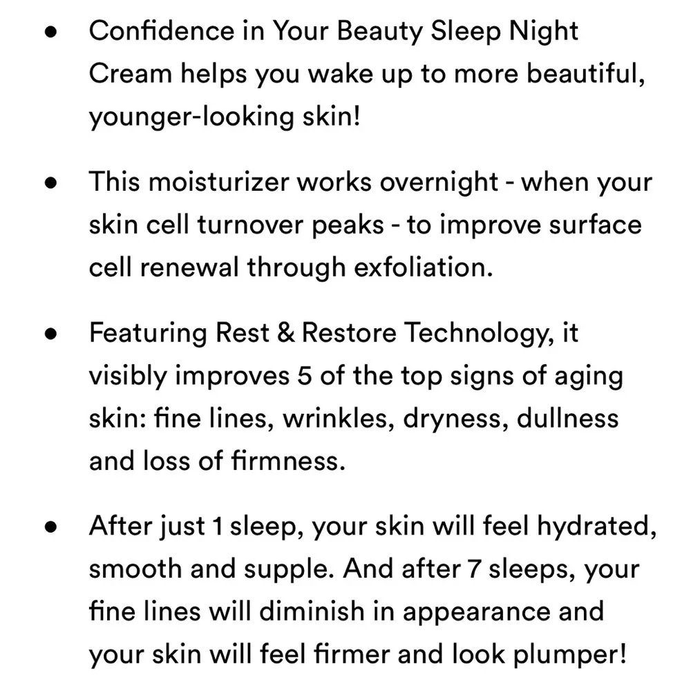 IT Cosmetics Confidence in Your Beauty Sleep Night Cream Travel Size